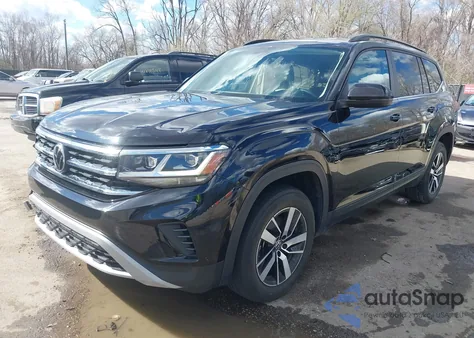 2022 Volkswagen Atlas 2.0T Se z USA, uszkodzony, nr VIN 1V2DP2CA5NC509020